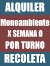 ALQUILER RECOLERA