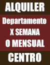 alquilo departamento centro